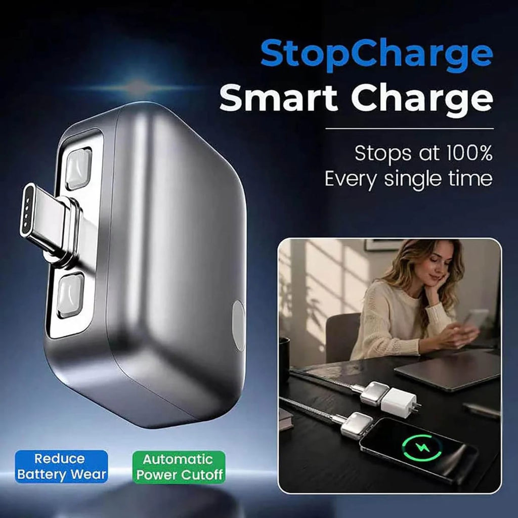 Full Charging Separator Premium Smart Auto Power Disconnector Auto Unplug Popup On Full Charging Type-C