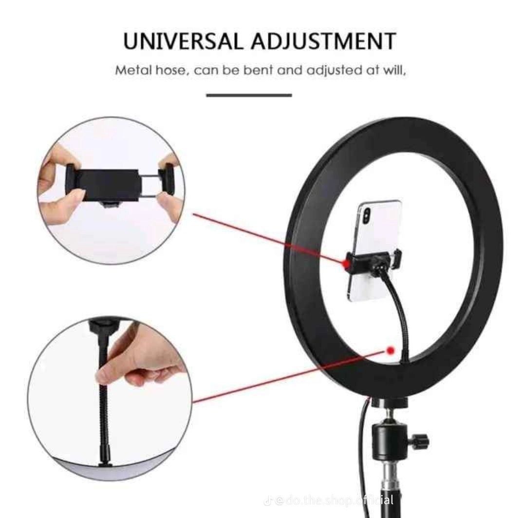 26cm 3modes Ring Light with 7ft Stand (with Box Packing)
