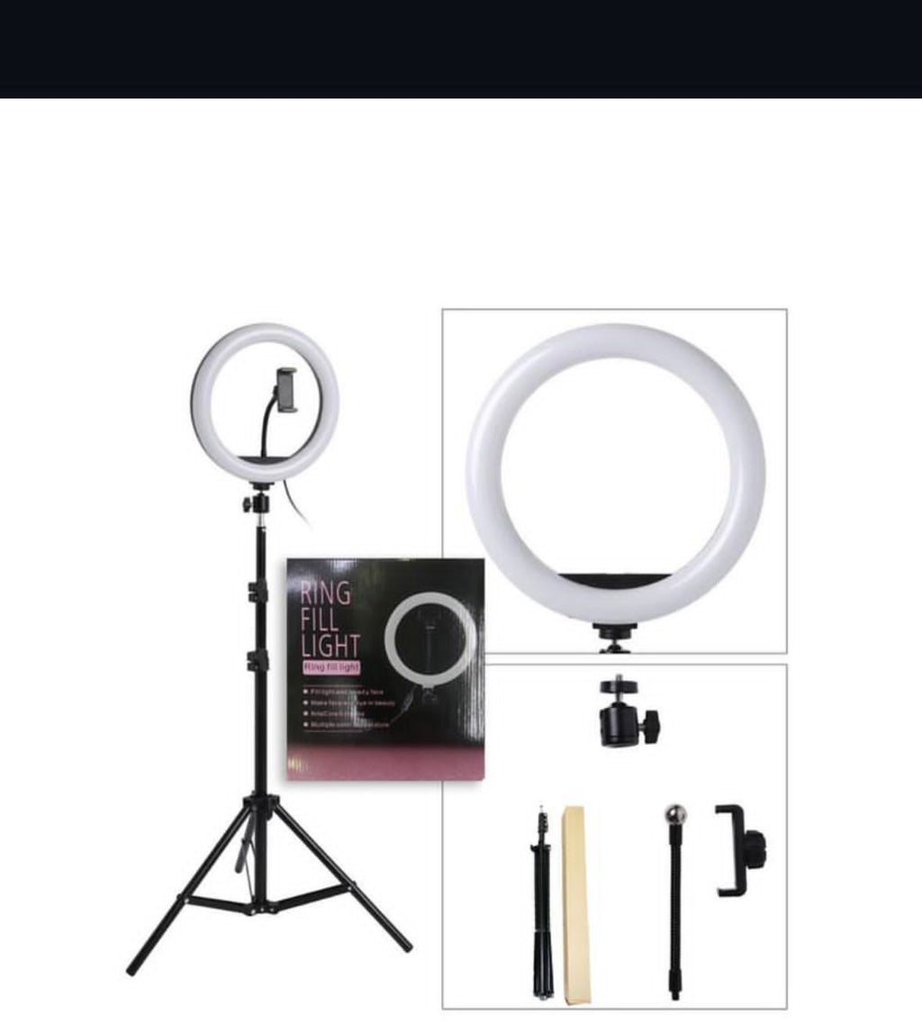 26cm 3modes Ring Light with 7ft Stand (with Box Packing)
