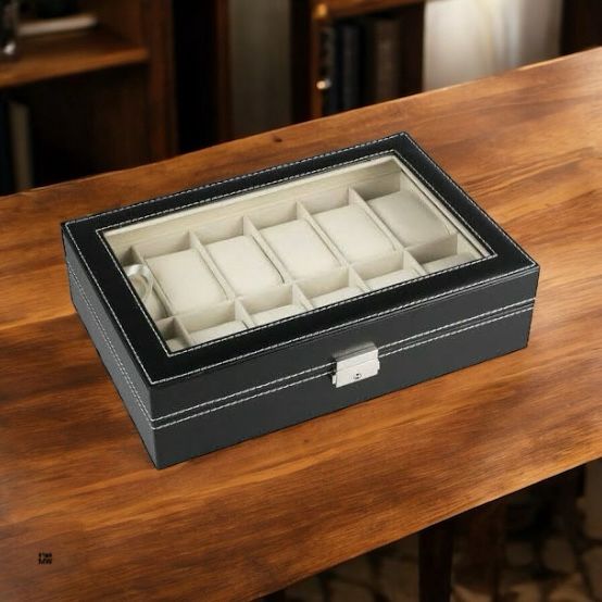 PU Watch Leather Storage Box/Display Box