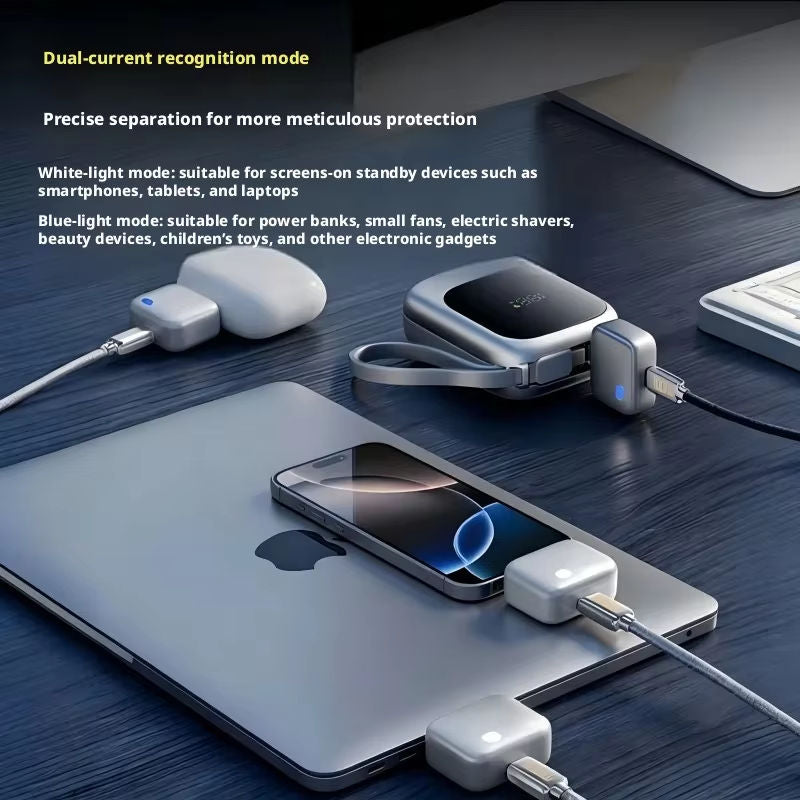 Full Charging Separator Premium Smart Auto Power Disconnector Auto Unplug Popup On Full Charging Type-C